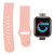 1.44in Screen Sports Smartwatch Sleep Monitoring Step Counting IP65 Waterproof Smart Watch for Health Care Brown Pink