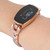 H8 Smart Bracelet Blood Pressure Heart Rate Monitor IP67 Waterproof Sports Watch Gold