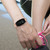 H8 Smart Bracelet Blood Pressure Heart Rate Monitor IP67 Waterproof Sports Watch Gold