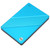 External Hard Drive Ultrathin 2.5 Inch USB 3.0 Aluminium Alloy Plug and Play Mobile Hard Disk for Computer TV Phone Blue 500GB