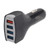 QC 3.0 Fast Charger Car Charger 4 Port USB Multifunction Car Phone Charger