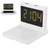 For Qi Clock Wireless Charger 15W Alarm T11 Quickly Multifunctional Charging SuppliesWhite