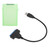 Hard Disk Adapter Cable 2.5in SATA USB3.0 HDD/SSD Conversion Cord with Protection BoxGreen