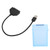 2.5in SATA USB 3.0 Adapter SSD HDD Hard Drive Cable Computer Accessories Protection Box(Blue )