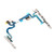 Power Volume Button Flex Cable Power On Off Volume Button Flex Cable Replacement Parts for IPhone 7