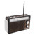 FM AM SW Radio Telescopic Antenna Multiple Band MP3 Player Radio Portable Vintage Radio with Flashlight Function US Plug 110V