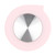 55℃ Multifunctional USB Cup Mug Insulation Mat Desktop Insulation Pad Coaster (Pink)