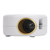 Mini Projector 1080P HD Wired Screen Mirroring Built in Speaker Portable LED Projector for Home Outdoor 100‑240V EU Plug