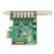 PCIE to USB Expansion Card 6 USB2.0 Interface 15PIN SATA 480Mbps 12Mbps 1.5Mbps Desktop Computer Internal Hub for Win