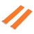 Silicone Magnetic Watch Bands Strap Wristband Replacement for OPPO Watch 2 (46mm) Black Orange