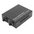 Fiber Transceiver Plug and Play Up to 120km SFP to RJ45 Fiber Media Converter with LED Indicators 100‑240V UK Plug