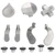 Game Controller Button Paddles Set Gamepad Thumbsticks for XBOX ONE ELITE Series 2