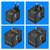 Universal Travel Adapter Plug 4 USB Ports Type C Sockets Converter for ///(Black)