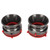 1 Pair NAB Hub Adapters Professional Polished Aluminum Reel to Reel Tape Opener for Studer ReVox for Akai for Teac Grey