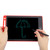 8.5in LCD Writing Pad Children Smart Graffiti Drawing Board Monochrome Handwritingred