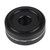 4CPS 40*15mm Amplifier Feet Shock Absorber Durable Aluminium Alloy Amplifier Pads Feet   Black