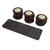 Restaurant Pager System 1 Host 15 Pagers Stackable Charging 300m Coaster Paging System with 3 Vibration Modes 100‑240V EU Plug