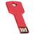 Hsthe Sea Memory Stick CW10084 KeyShaped U Disk Portable Metal Drive for Computers Laptop Phone(Red 32GB)