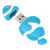 Cartoon U Disk Blue Clownfish Appearance High Speed Bulk Storage Flash Drive Memory Device64GB
