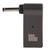 TYPE C Female USB to DC Adapter PD Fast Charging Chip Elbow Design Compact Portable 100W Notebook Power Adapter3x1.1mm