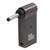 TYPE C Female USB to DC Adapter PD Fast Charging Chip Elbow Design Compact Portable 100W Notebook Power Adapter3x1.1mm