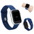 X2 Bluetooth 5.0 Smartwatch 1.3 Inch IPS IP68 Waterproof Heart Rate Sports Tracking WatchBlue