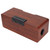 Wooden Bluetooth Speaker Digital Clock Wireless Speaker Supports Bluetooth AUX Memory Card PlaybackBrown Wood Grain