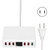 T9+ 6 Ports QC 3.0 USB Charger Hub 40W Multi Port Display Smart Charger Station