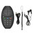 Bible Player Solar Charging 4G Capacity Portable Electronic Bible Reader with LED Light for Bible Listener Spanish Black