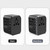 Multi-Function Travel Plug Universal Adapter 8-Hole Multi-Function Converter Socket, USB-C and USB-A Ports Type-C Fast Charging, 5.6A Power, Applicable to Over 200 Countries, One Socket Charges Six Devices, Safer Travel for USA EU UK AUS