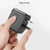 Multi-Function Travel Plug Universal Adapter 8-Hole Multi-Function Converter Socket, USB-C and USB-A Ports Type-C Fast Charging, 5.6A Power, Applicable to Over 200 Countries, One Socket Charges Six Devices, Safer Travel for USA EU UK AUS