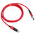 Micro USB Cable 180 Degree Rotate Typec Charging Cable for Samsung Xiaomi Huawei 1.2M(Red 1.2m 3.9ft)