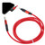 Micro USB Cable 180 Degree Rotate Typec Charging Cable for Samsung Xiaomi Huawei 1.2M(Red 1.2m 3.9ft)