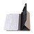 Wireless Keyboard Detachable Durable Computer Accessories with Artificial Leather CoverGold
