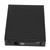 2.5 Inch SATA HDD Enclosure 6Gbps Aluminium Alloy Mechanical Lock Function SSD Enclosure with LED Indicator for Computer