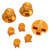 Gamepad Metal Buttons Aluminum Alloy DIY Replacement Game Controller Button Parts for Switch Pro Game Controller Gold