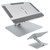 Ergomonic Laptop Stand Aluminum Alloy Adjustable Single Arm Type Computer Stand Lifting Hold