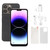 6.6in Mobile Phone 4GB 64GB Quad Core WIFI 5000mah Front 32MP Rear 32MP for Android 10.0 Support 3G Mobile Calls