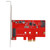 Desktop PCI-E to M.2 SSD Expansion Card SATA3.0 Solid State Drive Riser Card Adapter