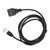 CAT8 Ethernet Cable CAT8 OD 3.8mm Ultra Fine Wire 8P8C 10 Gigabit Male to Female RJ45 Straight Head 1.5 Meters Cable