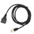 CAT8 Ethernet Cable CAT8 OD 3.8mm Ultra Fine Wire 8P8C 10 Gigabit Male to Female RJ45 Straight Head 1.5 Meters Cable