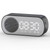 Bluetooth Speaker Clock Multifunctional Smart Digital Mirror Alarm Clock for Home School Office English Version Z7 Black