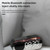 Bluetooth Speaker Clock Multifunctional Smart Digital Mirror Alarm Clock for Home School Office English Version Z7 Black