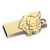 USB Flash Disk Portable Waterproof Metal 2.0 Drive Storage Memory Stick for Data Transmission Sharing128GB