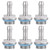 6 PCS PC Water Cooling TwoTouch Fitting G1/4 Thread Barb Connector for Tube 7.5mm