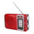 Multifunction Radio with LED Light Speaker Support Memory Card MMC USB FM AM SW