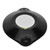 USB Power Office Home Cold Hot Dual Purpose Coaster Coffee Cup Insulated Pad Mat (Black)
