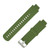 Smartwatch Replacement Band Silicone Watch Wrist Strap Single Color for Amazfit Verge 3Army Green