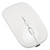 Wireless USB Mouse Rechargeable Low Noise Wireless Computer Mouse for Work Study Leisure Time White