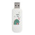 U Disk Slide Cover Type Cartoon Pattern Portable USB Flash Drive Memory Stick Data StorageLittle Dinosaur with Heart 64GB